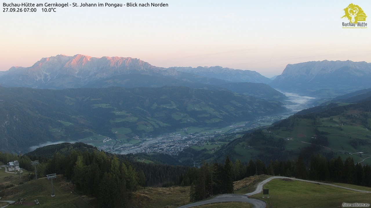 Archiv Foto Webcam Buchau-Hütte am Gernkogel - St. Johann