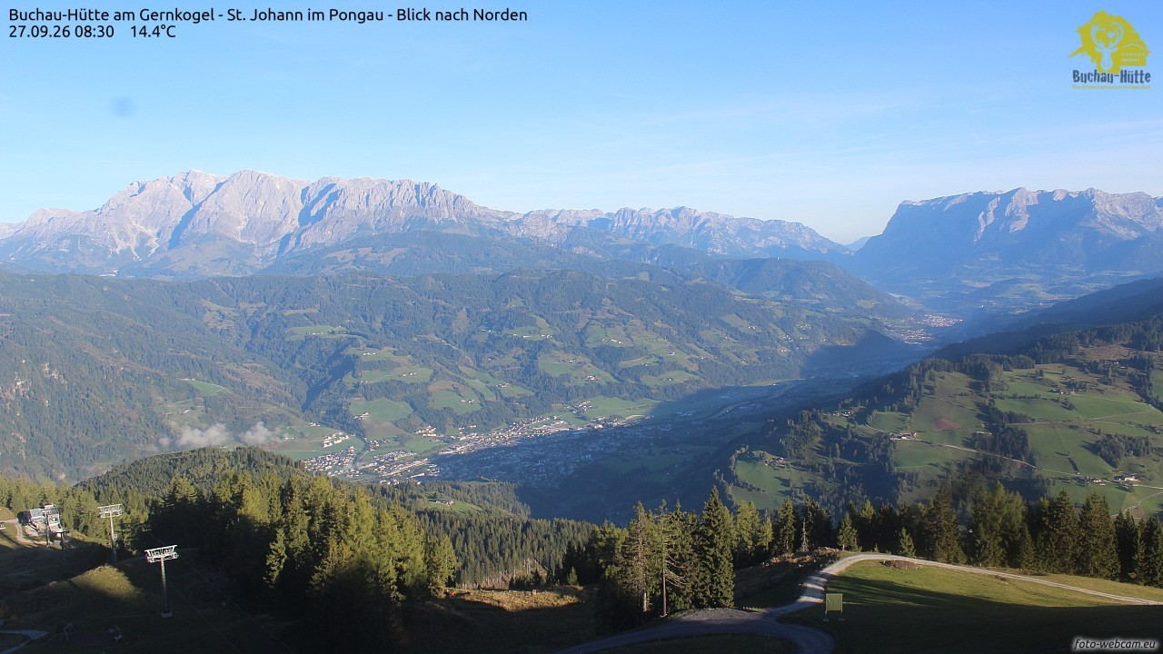 Archiv Foto Webcam Buchau-Hütte am Gernkogel - St. Johann