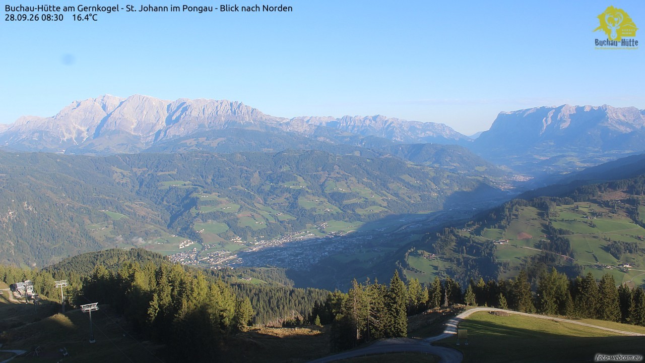 Archiv Foto Webcam Buchau-Hütte am Gernkogel - St. Johann