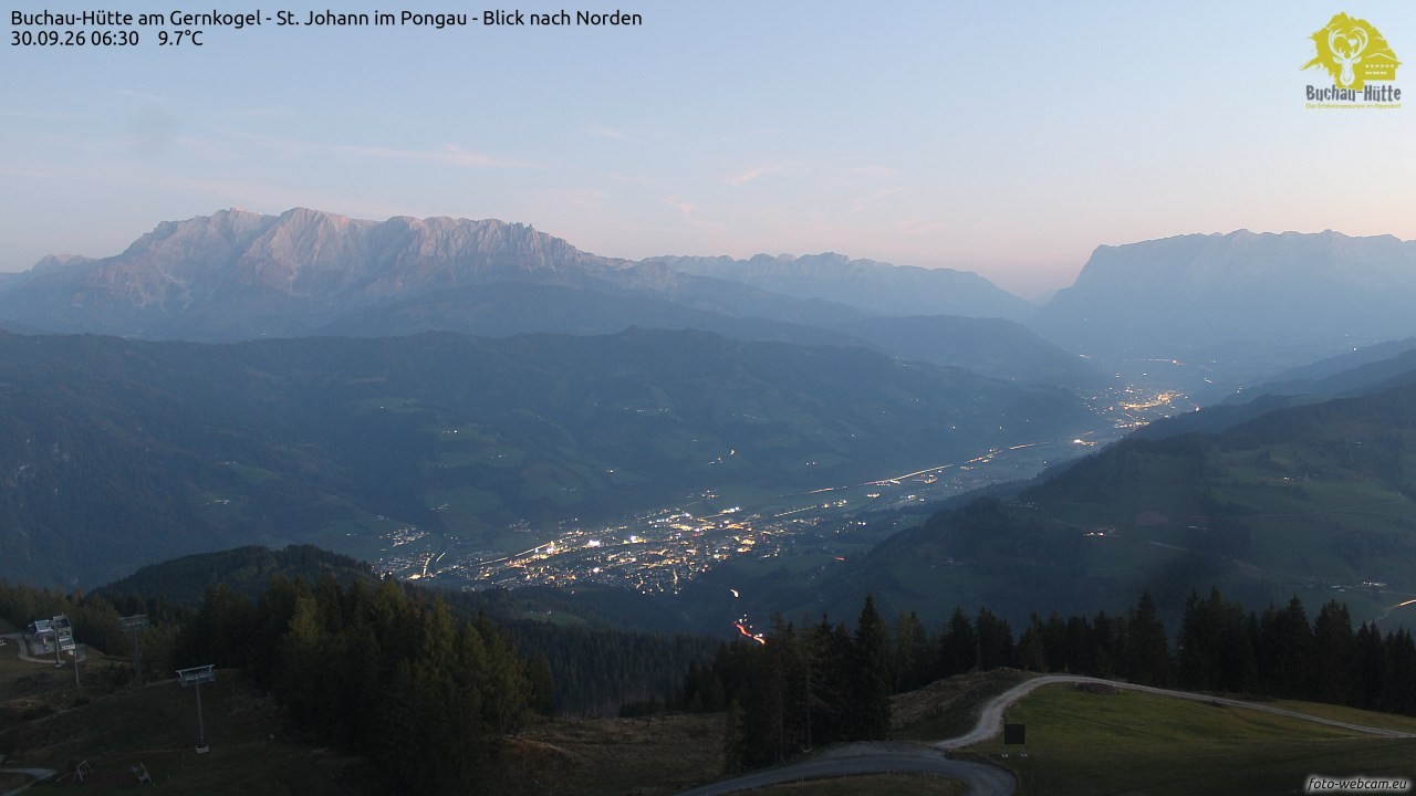 Archiv Foto Webcam Buchau-Hütte am Gernkogel - St. Johann