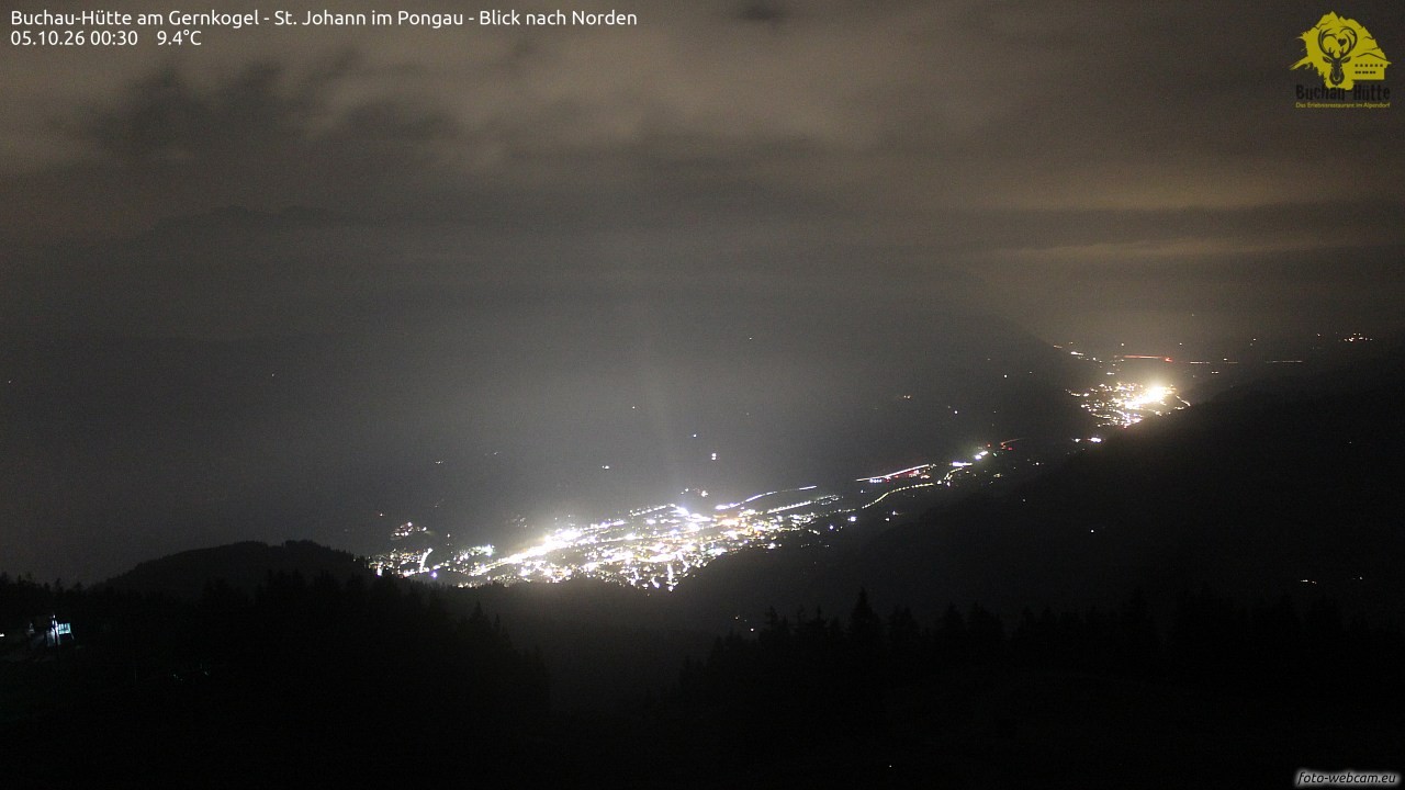 Archived image Webcam Gernkogel - View to the North