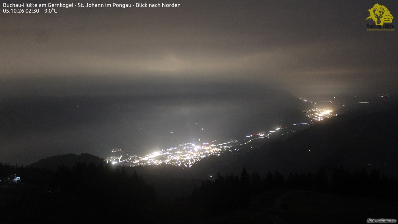 Archived image Webcam Gernkogel - View to the North