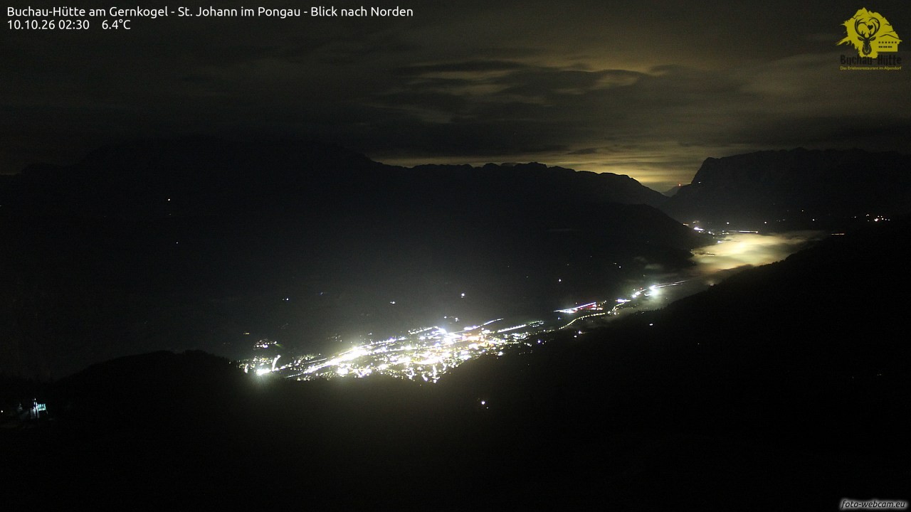 Archiv Foto Webcam Buchau-Hütte am Gernkogel - St. Johann