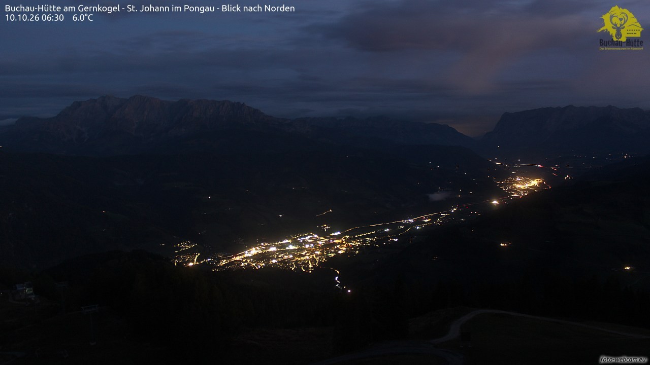 Archiv Foto Webcam Buchau-Hütte am Gernkogel - St. Johann