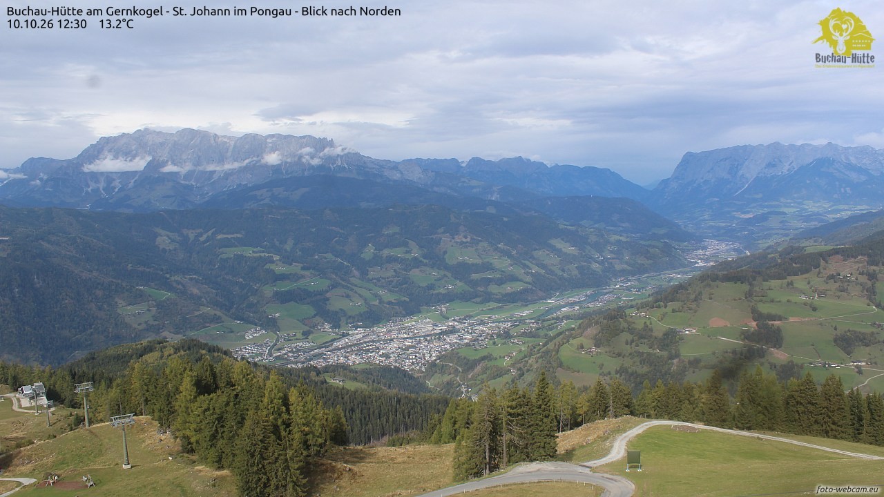 Archiv Foto Webcam Buchau-Hütte am Gernkogel - St. Johann