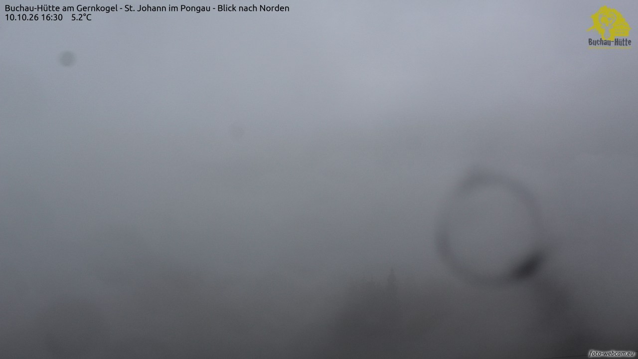 Archiv Foto Webcam Buchau-Hütte am Gernkogel - St. Johann