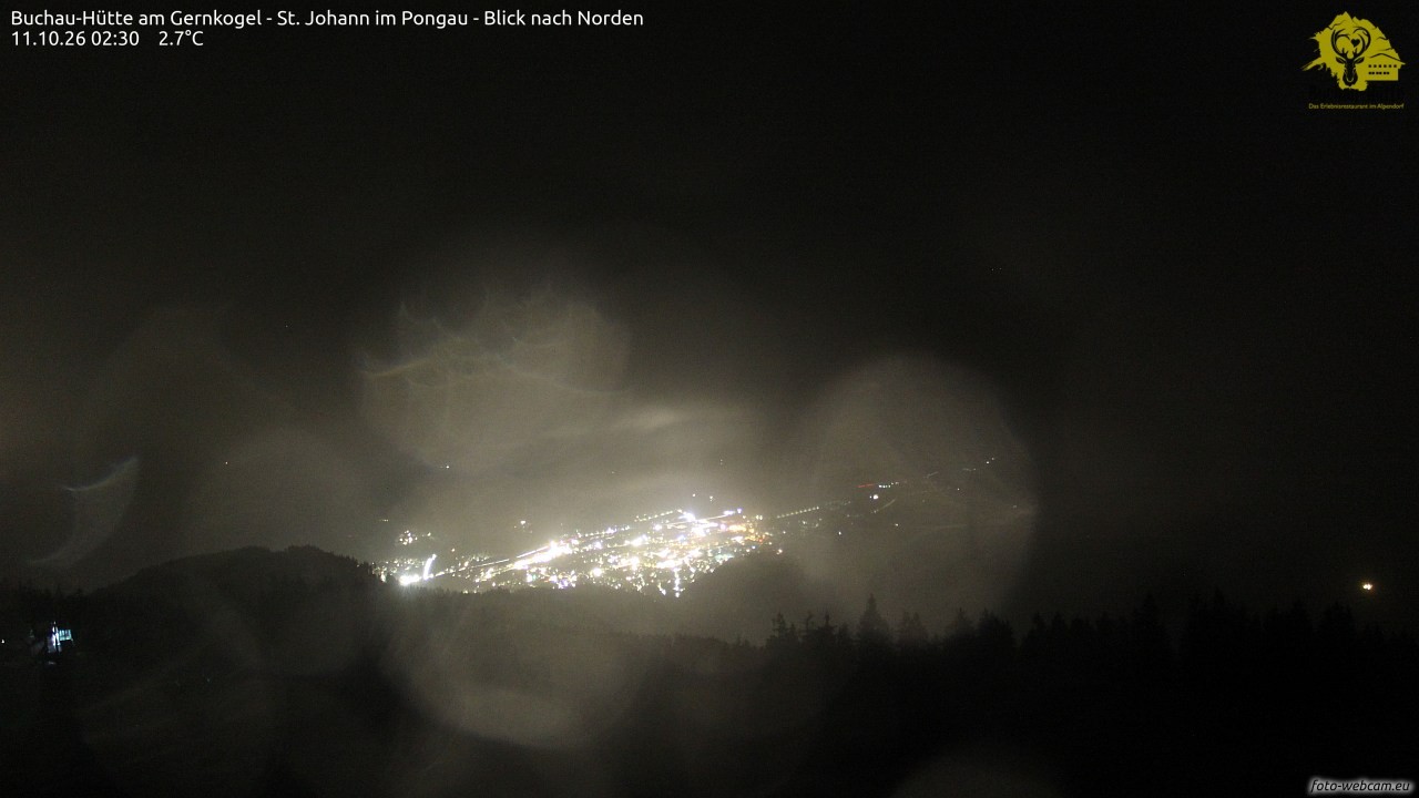 Archiv Foto Webcam Buchau-Hütte am Gernkogel - St. Johann