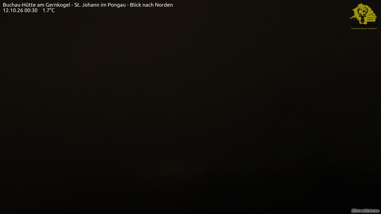 Archiv Foto Webcam Buchau-Hütte am Gernkogel - St. Johann