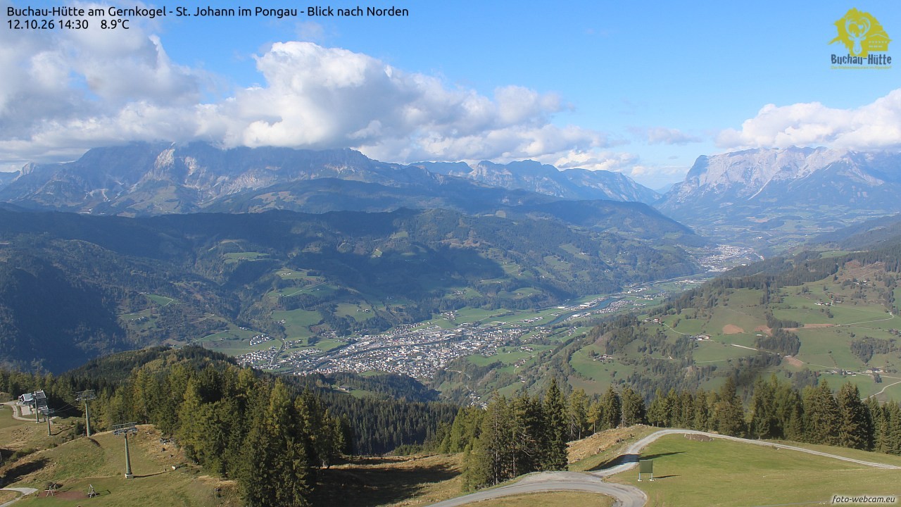 Archiv Foto Webcam Buchau-Hütte am Gernkogel - St. Johann