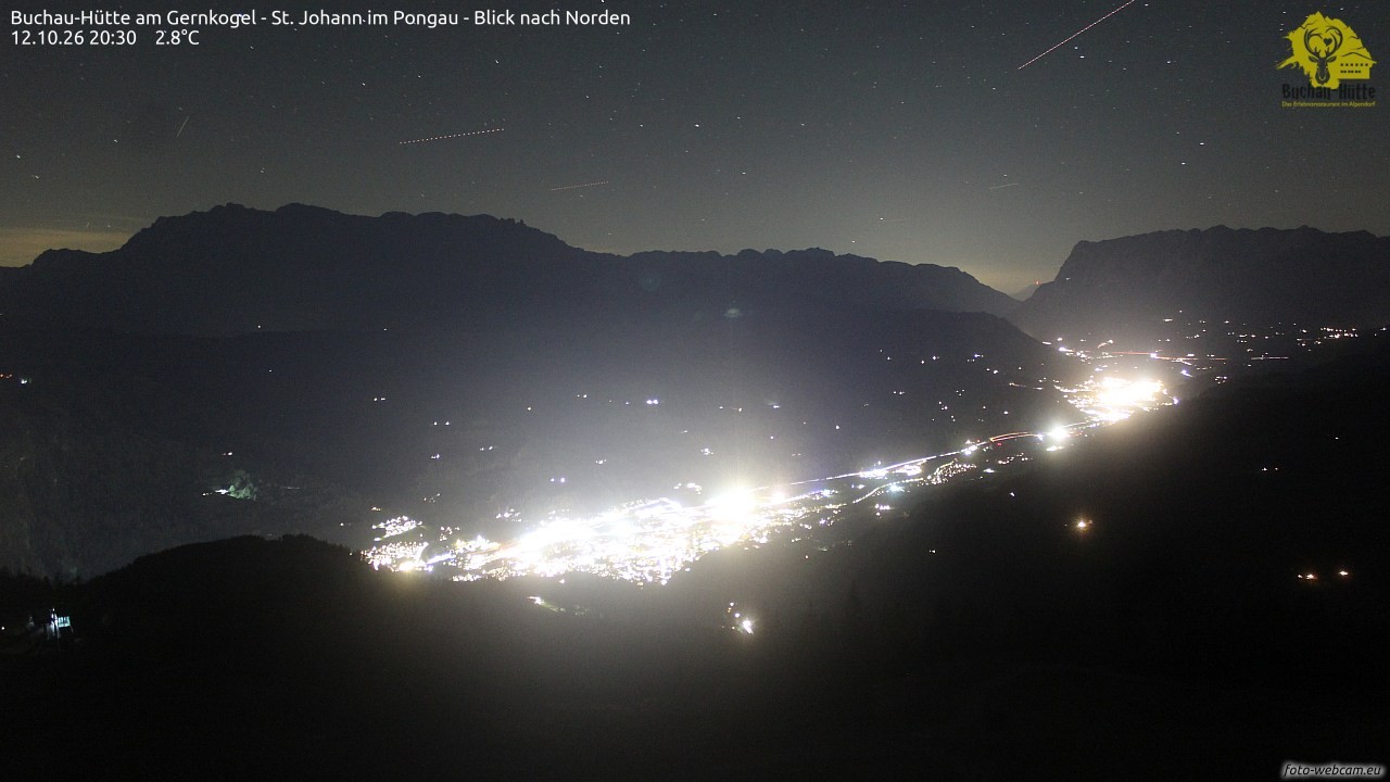 Archiv Foto Webcam Buchau-Hütte am Gernkogel - St. Johann