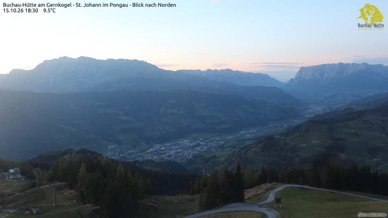 Archiv Foto Webcam Buchau-Hütte am Gernkogel - St. Johann