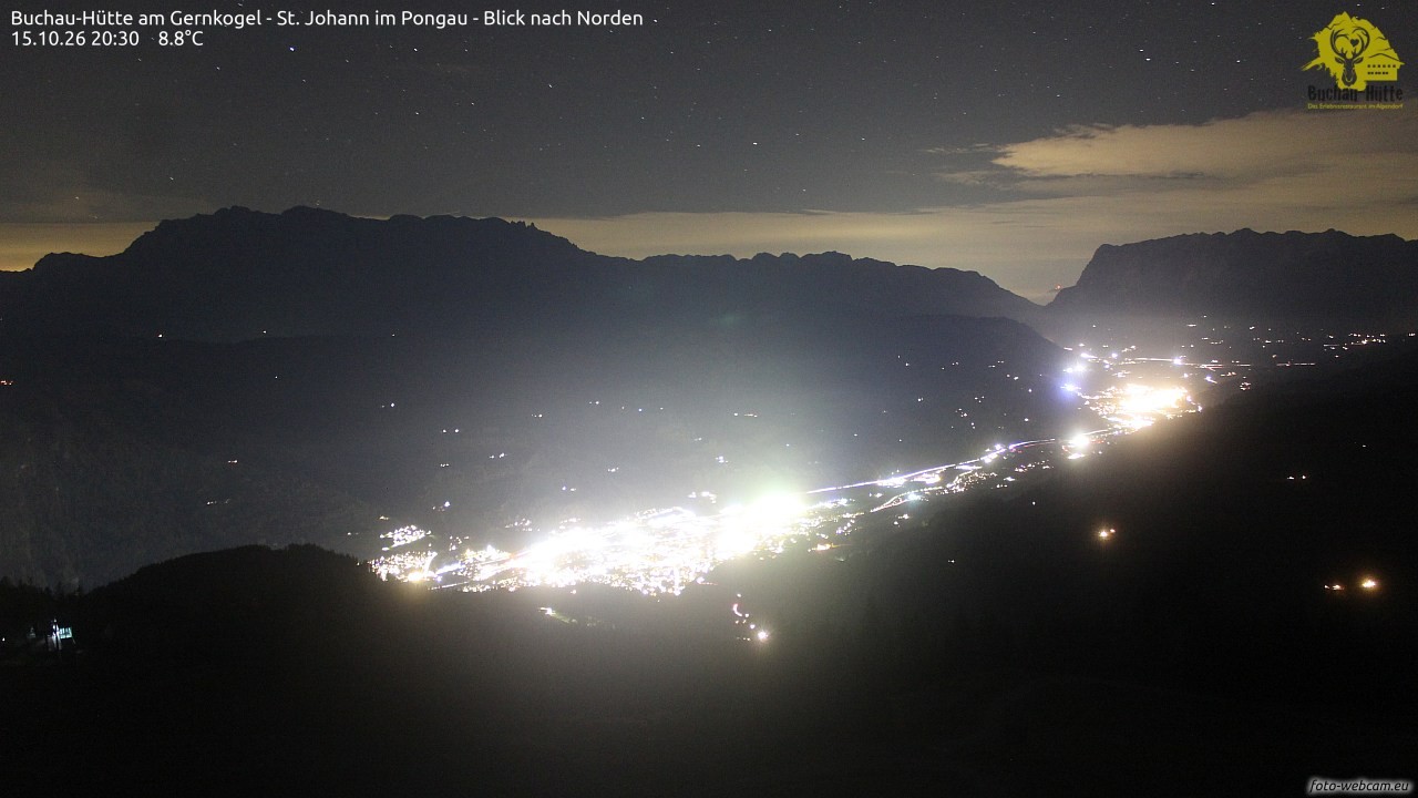 Archiv Foto Webcam Buchau-Hütte am Gernkogel - St. Johann