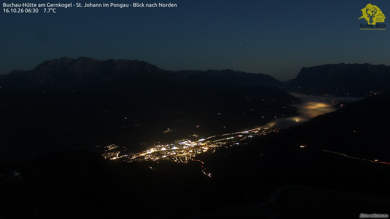 Archiv Foto Webcam Buchau-Hütte am Gernkogel - St. Johann