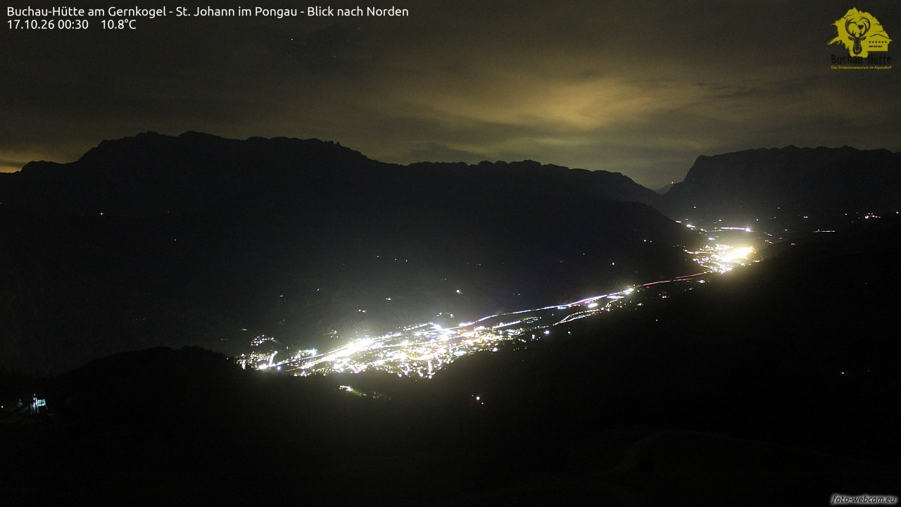 Archiv Foto Webcam Buchau-Hütte am Gernkogel - St. Johann