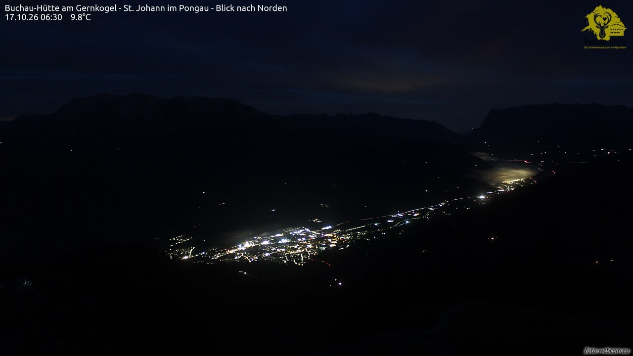 Archiv Foto Webcam Buchau-Hütte am Gernkogel - St. Johann