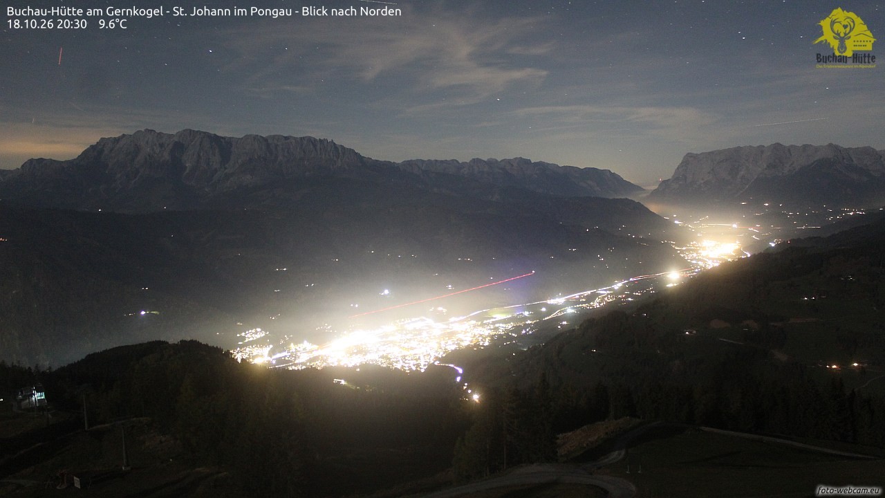 Archiv Foto Webcam Buchau-Hütte am Gernkogel - St. Johann