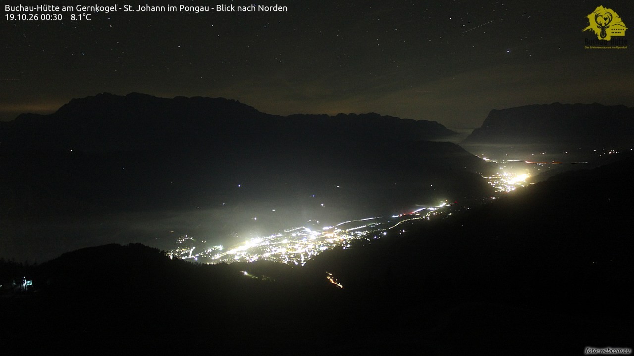 Archived image Webcam Gernkogel - View to the North
