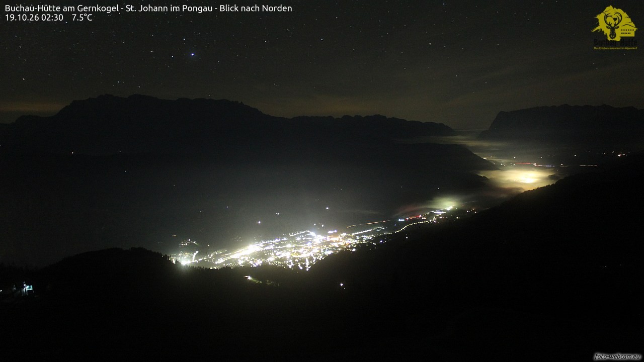 Archived image Webcam Gernkogel - View to the North