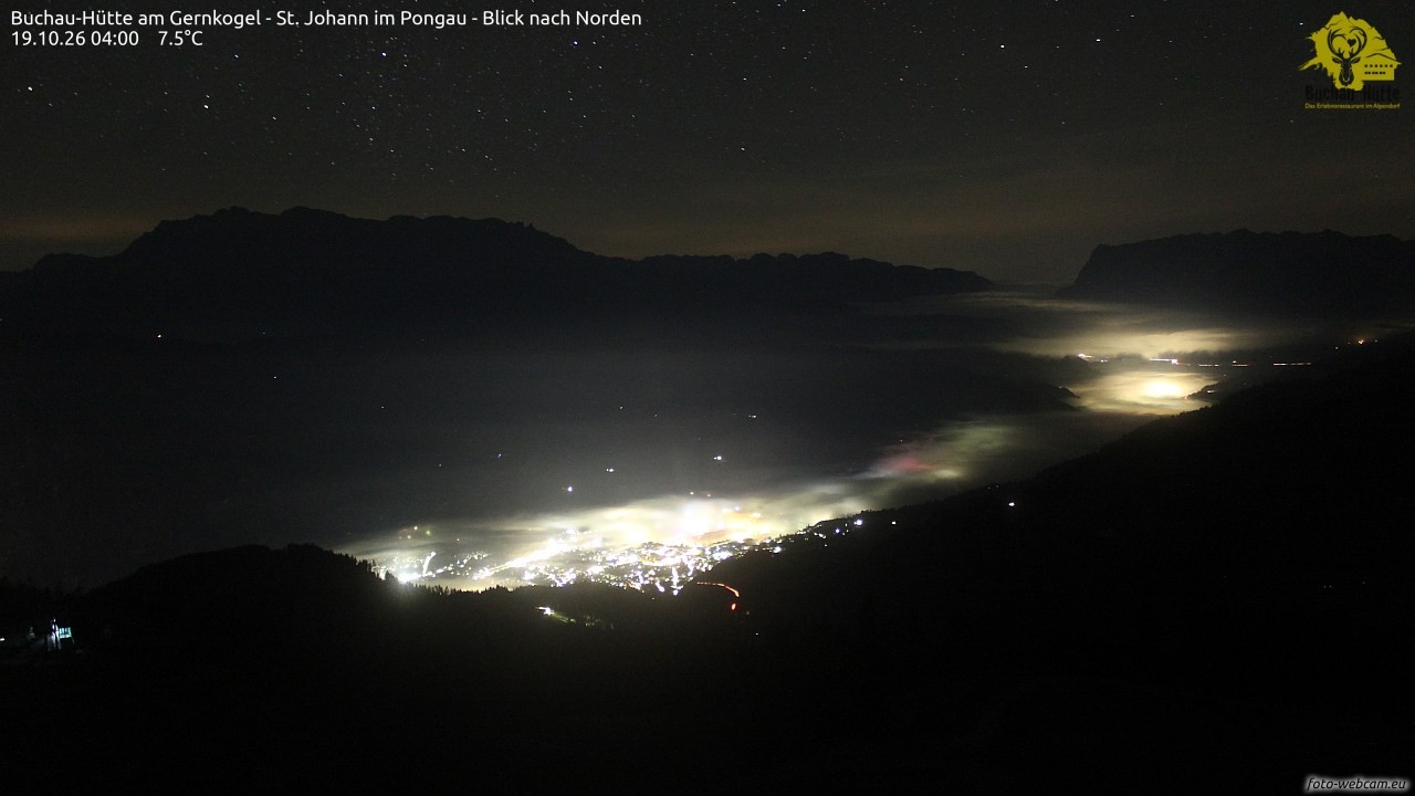Archived image Webcam Gernkogel - View to the North
