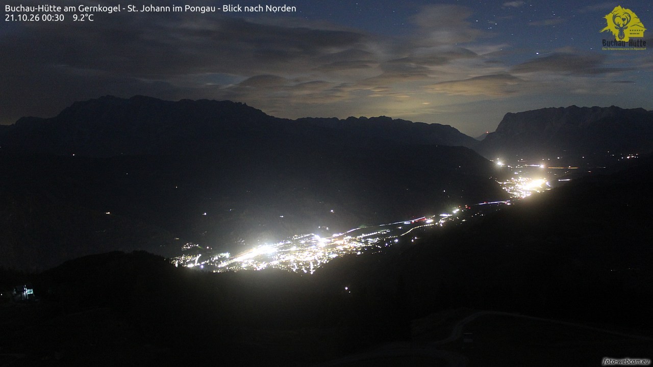 Archiv Foto Webcam Buchau-Hütte am Gernkogel - St. Johann