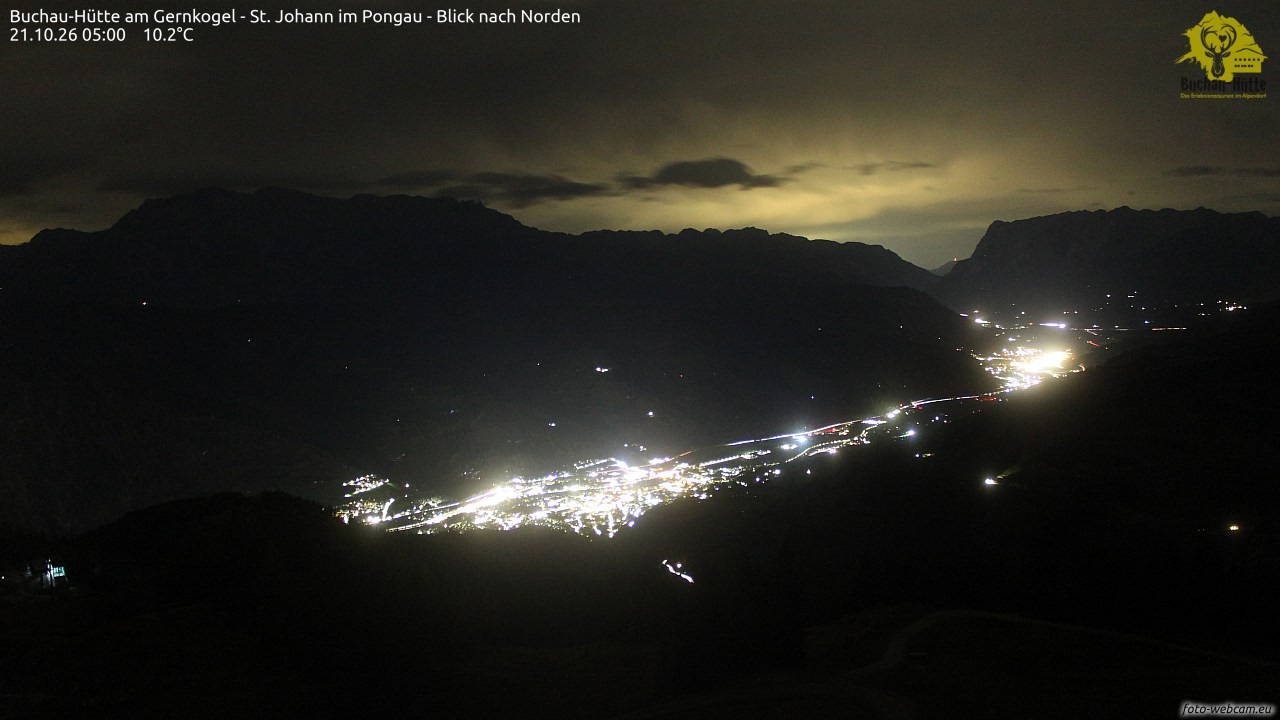 Archiv Foto Webcam Buchau-Hütte am Gernkogel - St. Johann