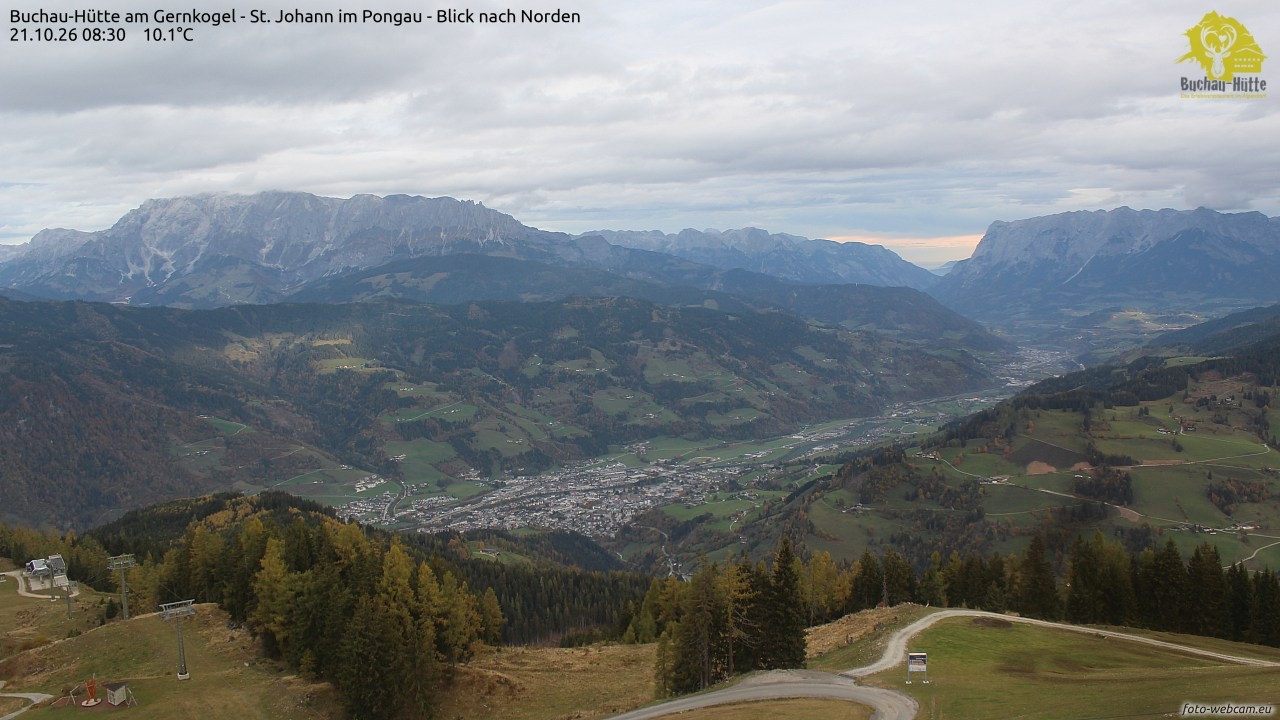 Archiv Foto Webcam Buchau-Hütte am Gernkogel - St. Johann
