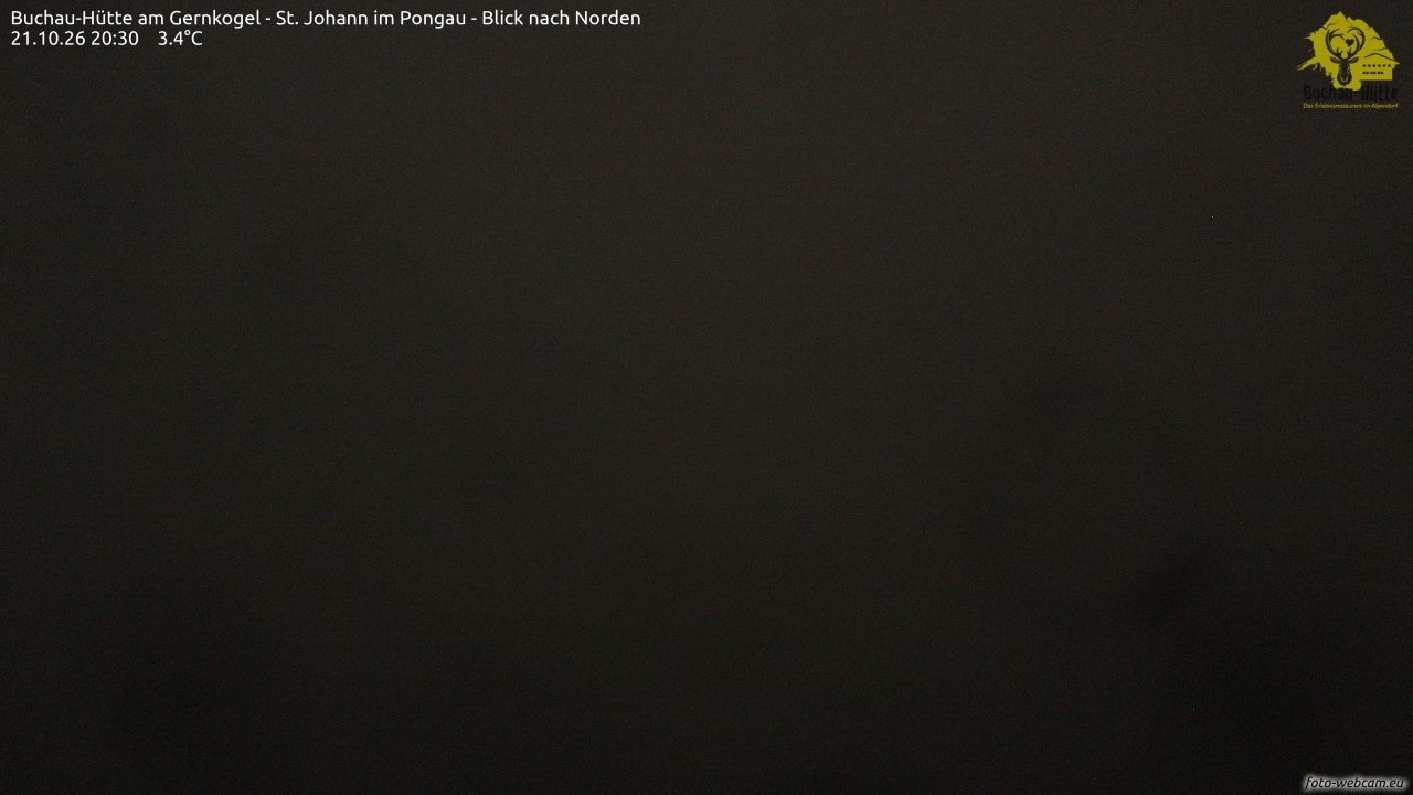 Archiv Foto Webcam Buchau-Hütte am Gernkogel - St. Johann