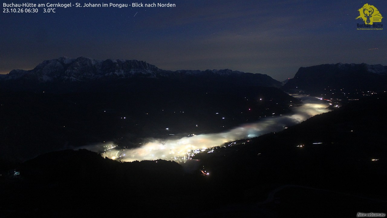 Archived image Webcam Gernkogel - View to the North