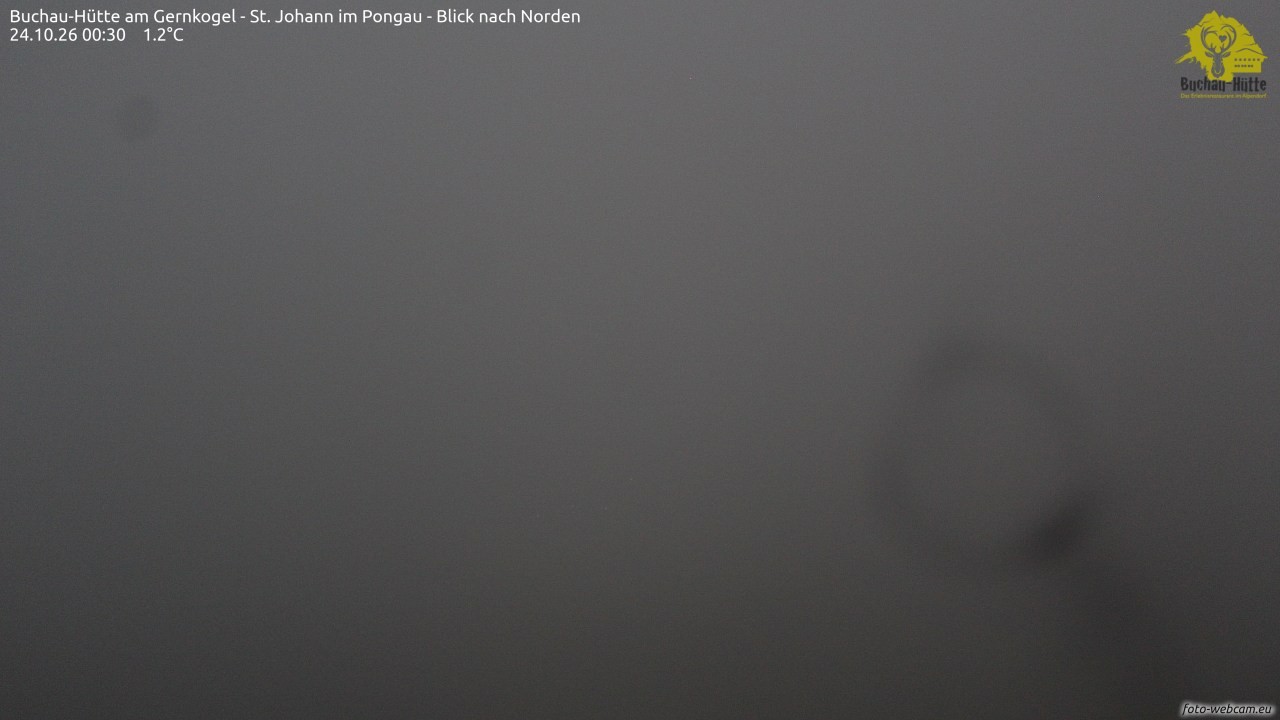 Archiv Foto Webcam Buchau-Hütte am Gernkogel - St. Johann