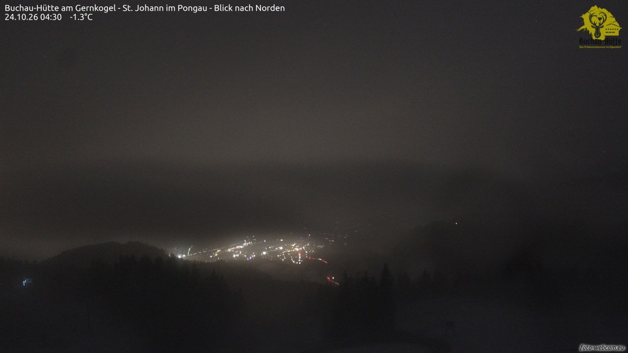 Archiv Foto Webcam Buchau-Hütte am Gernkogel - St. Johann