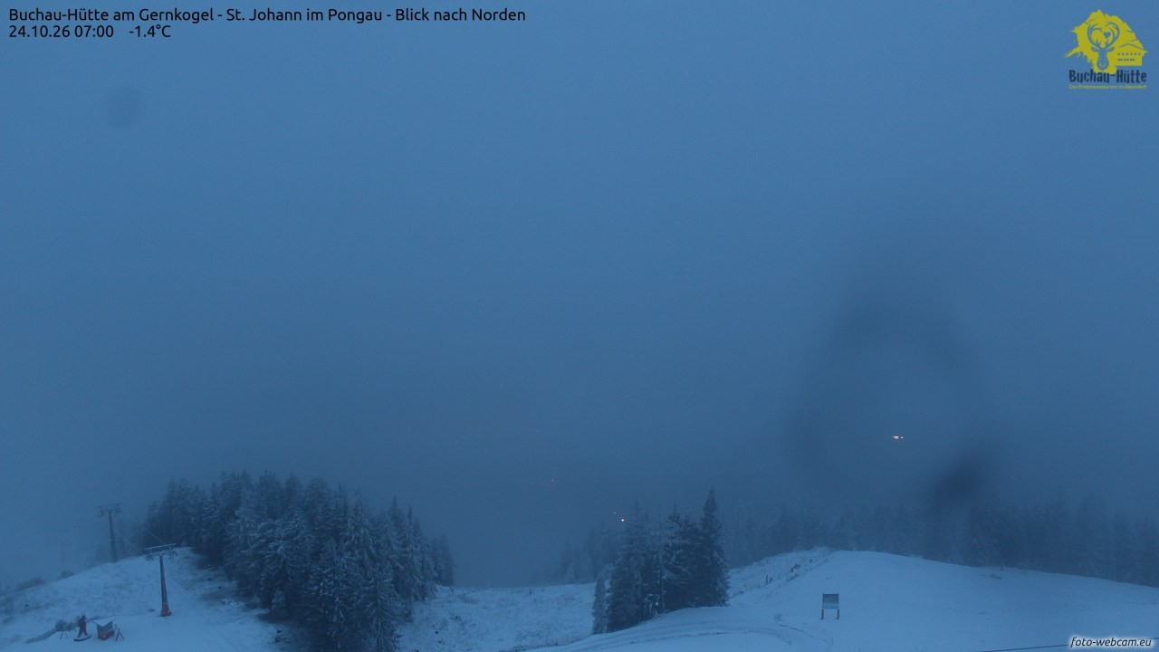 Archiv Foto Webcam Buchau-Hütte am Gernkogel - St. Johann
