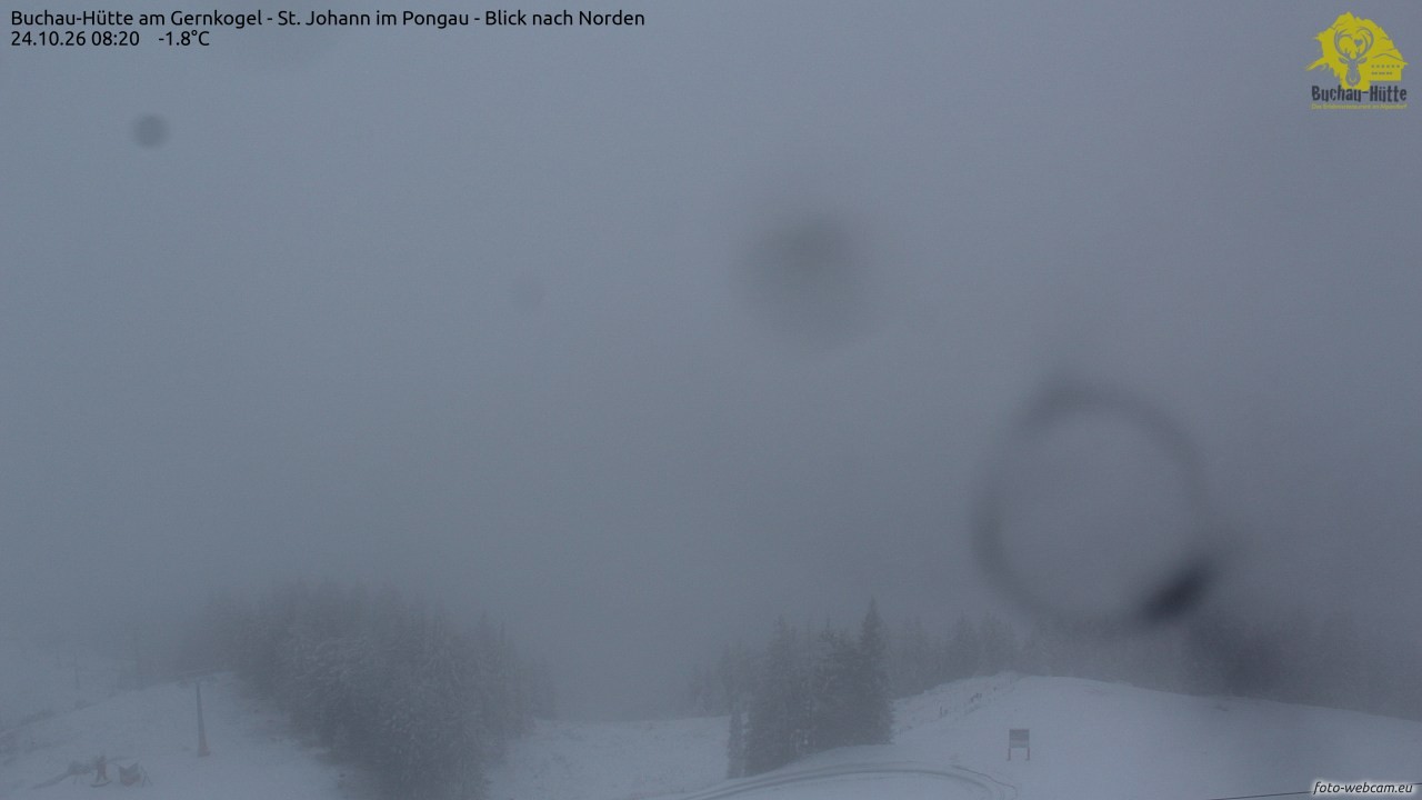 Archiv Foto Webcam Buchau-Hütte am Gernkogel - St. Johann