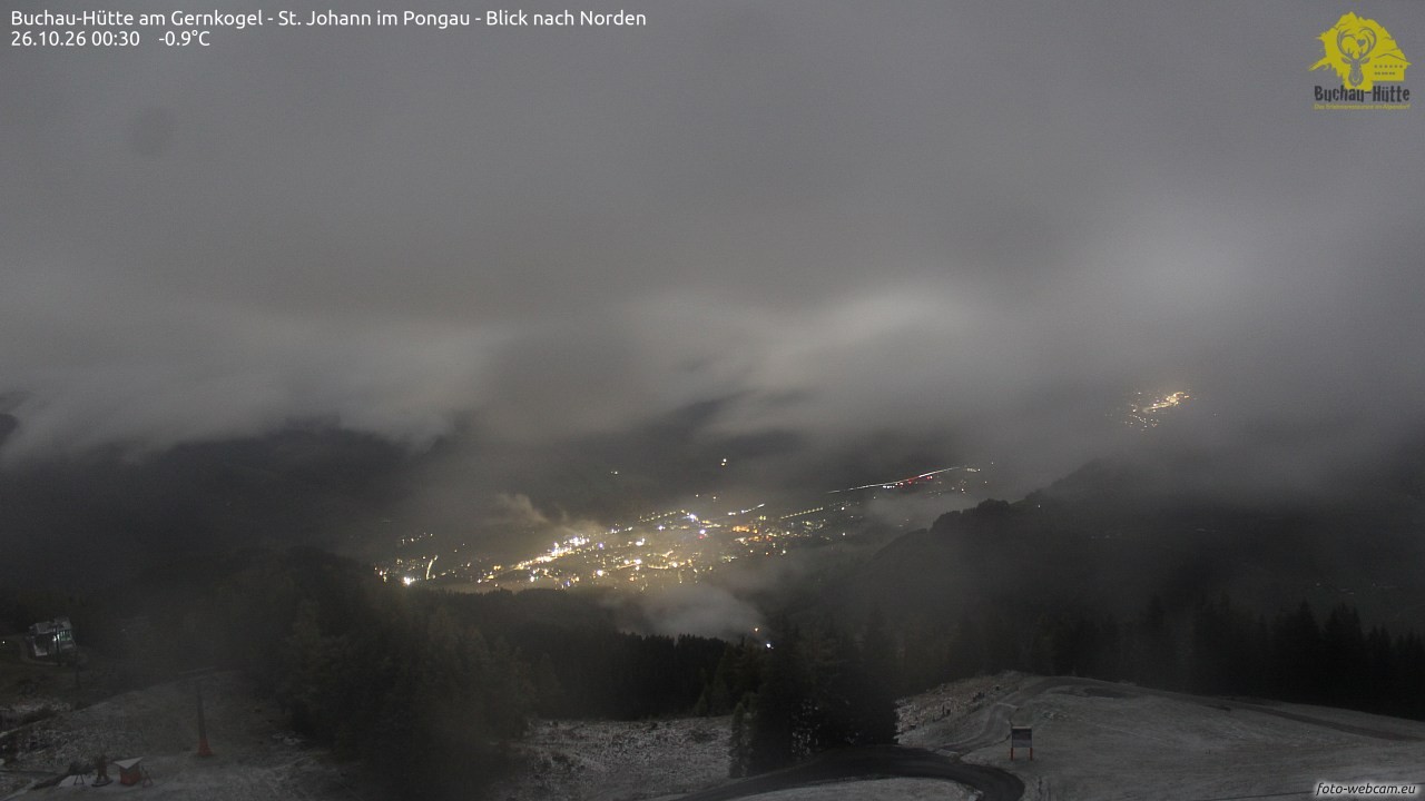 Archiv Foto Webcam Buchau-Hütte am Gernkogel - St. Johann