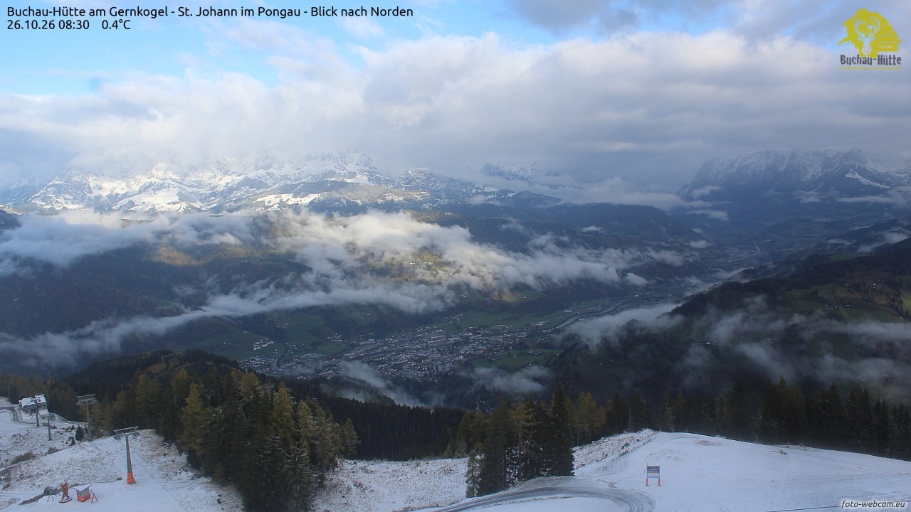 Archiv Foto Webcam Buchau-Hütte am Gernkogel - St. Johann