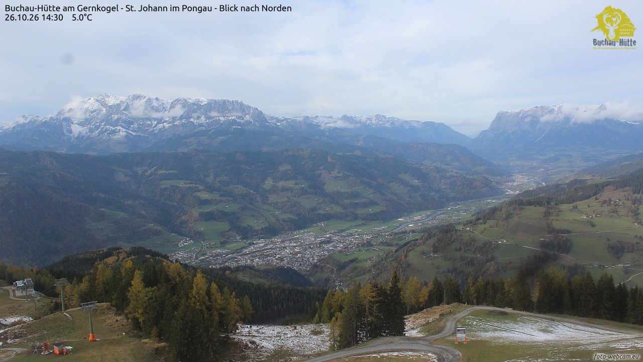 Archiv Foto Webcam Buchau-Hütte am Gernkogel - St. Johann