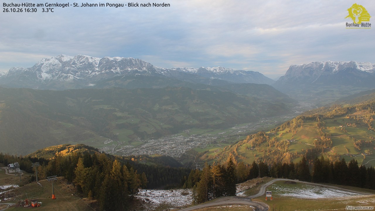 Archiv Foto Webcam Buchau-Hütte am Gernkogel - St. Johann