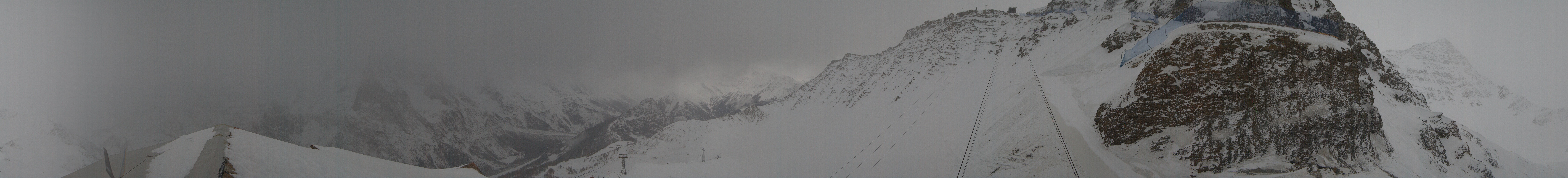 Archiv Foto Webcam ARP Aussichtsplattform Courmayeur