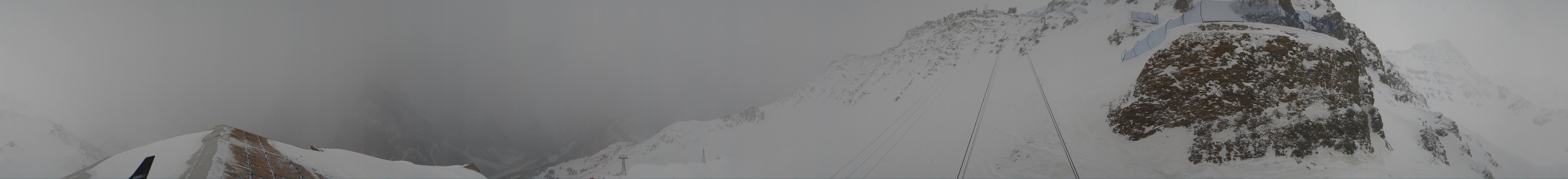 Archiv Foto Webcam ARP Aussichtsplattform Courmayeur