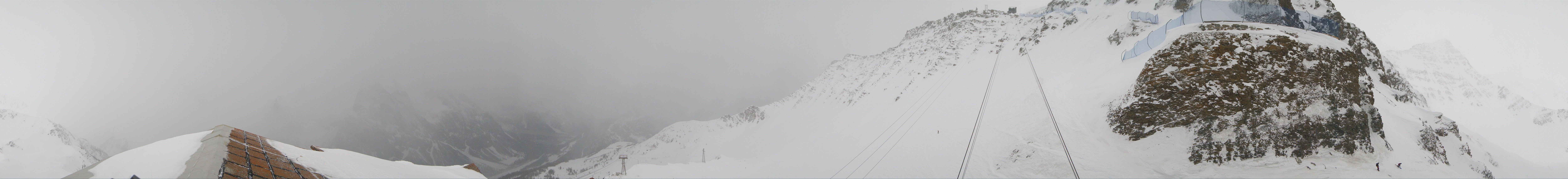 Archiv Foto Webcam ARP Aussichtsplattform Courmayeur