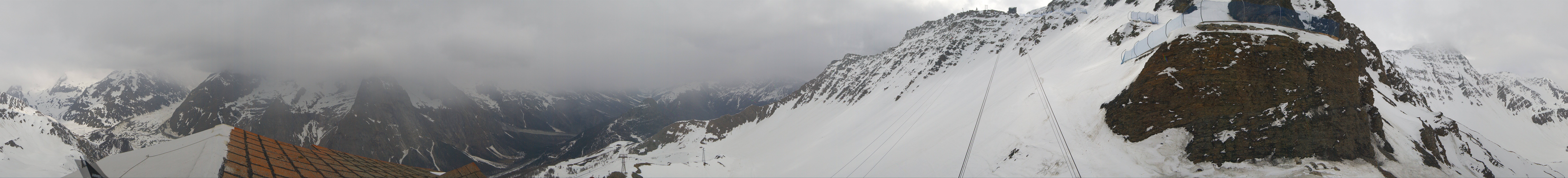 Archiv Foto Webcam ARP Aussichtsplattform Courmayeur