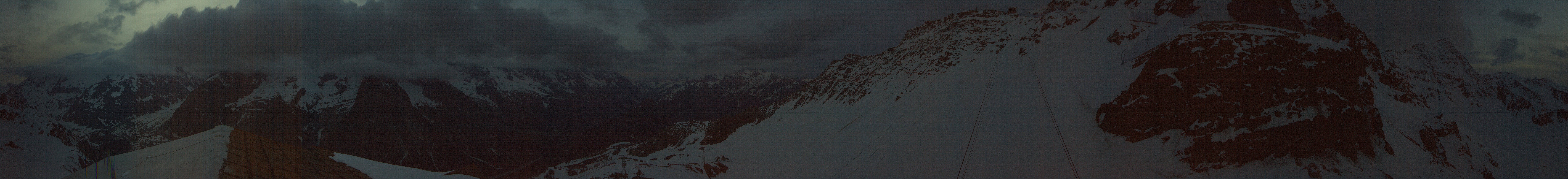 Archiv Foto Webcam ARP Aussichtsplattform Courmayeur