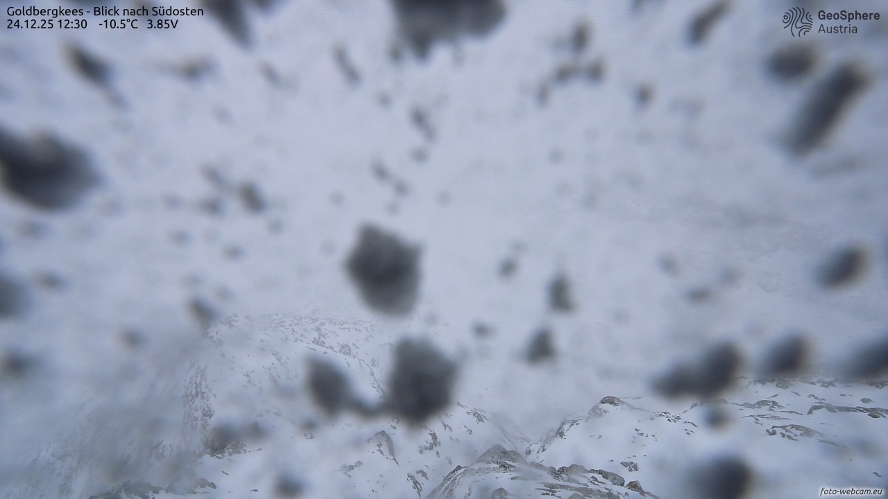 Archiv Foto Webcam Goldbergkees - Südost