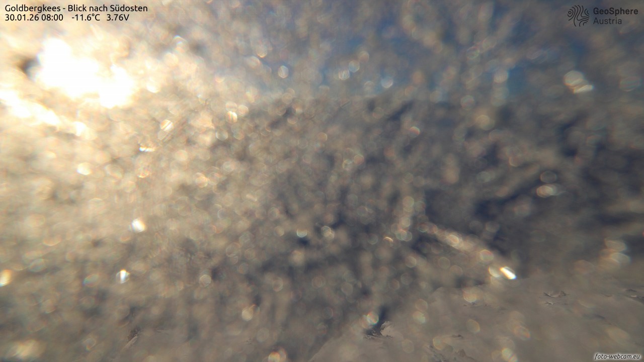 Archiv Foto Webcam Goldbergkees - Südost