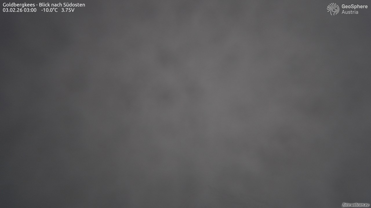 Archiv Foto Webcam Goldbergkees - Südost