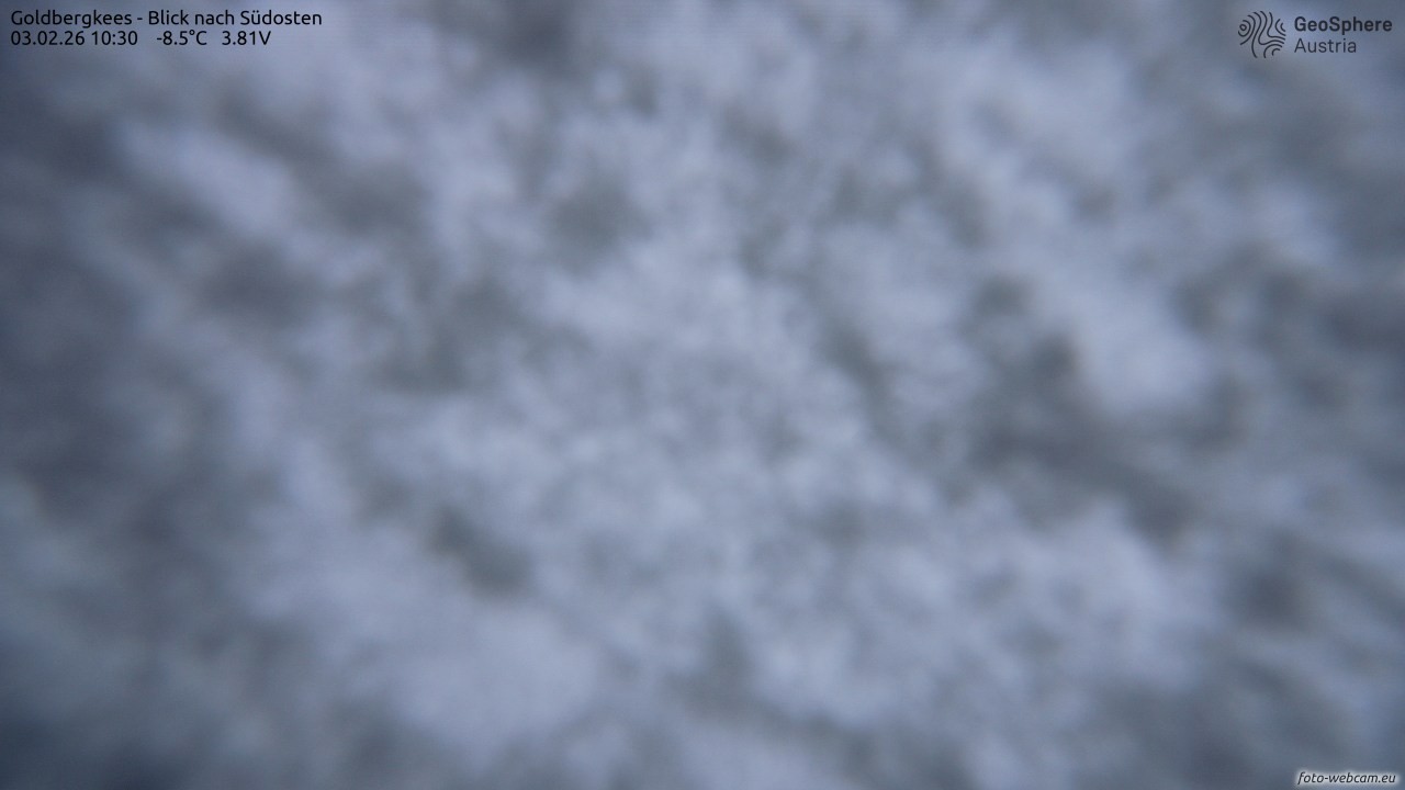 Archiv Foto Webcam Goldbergkees - Südost