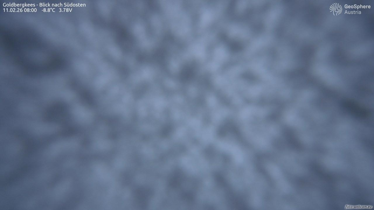 Archiv Foto Webcam Goldbergkees - Südost