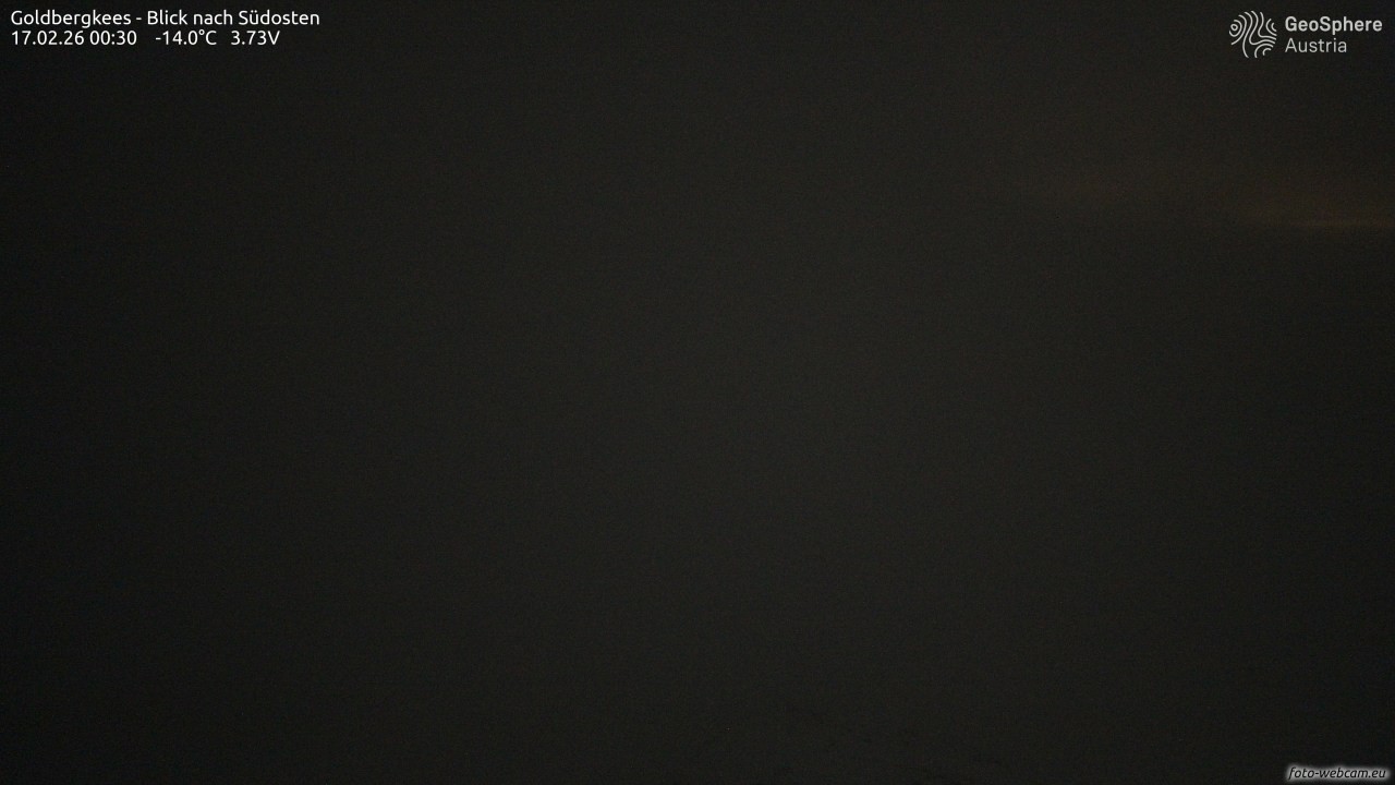 Archiv Foto Webcam Goldbergkees - Südost
