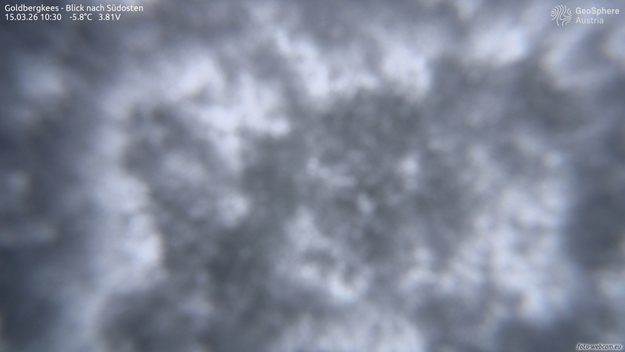 Archiv Foto Webcam Goldbergkees - Südost