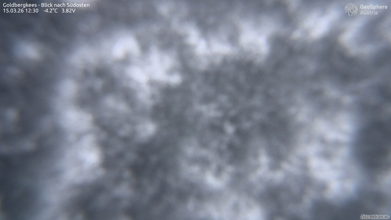 Archiv Foto Webcam Goldbergkees - Südost