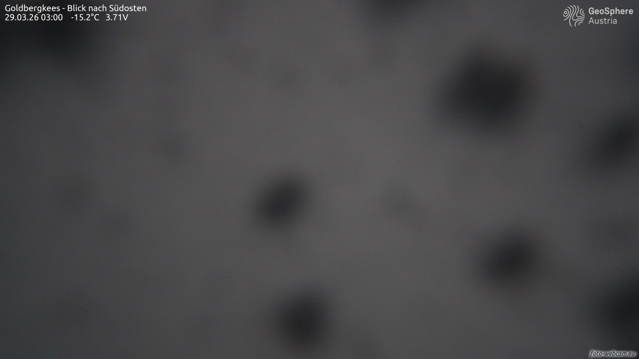 Archiv Foto Webcam Goldbergkees - Südost